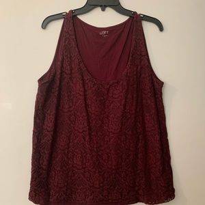 Lace tank